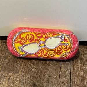 Vintage Brighton Readers Glasses Eyeglasses Sunglasses Metal Tin Case